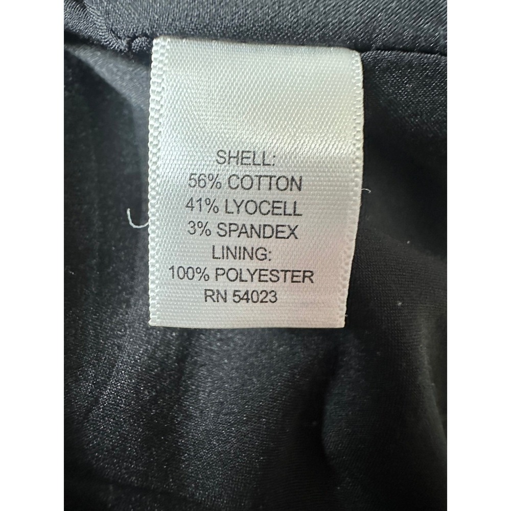 Banana Republic Womens Classic Stretch Sheath Dress Black Size 6 Professional - Picture 7 of 12